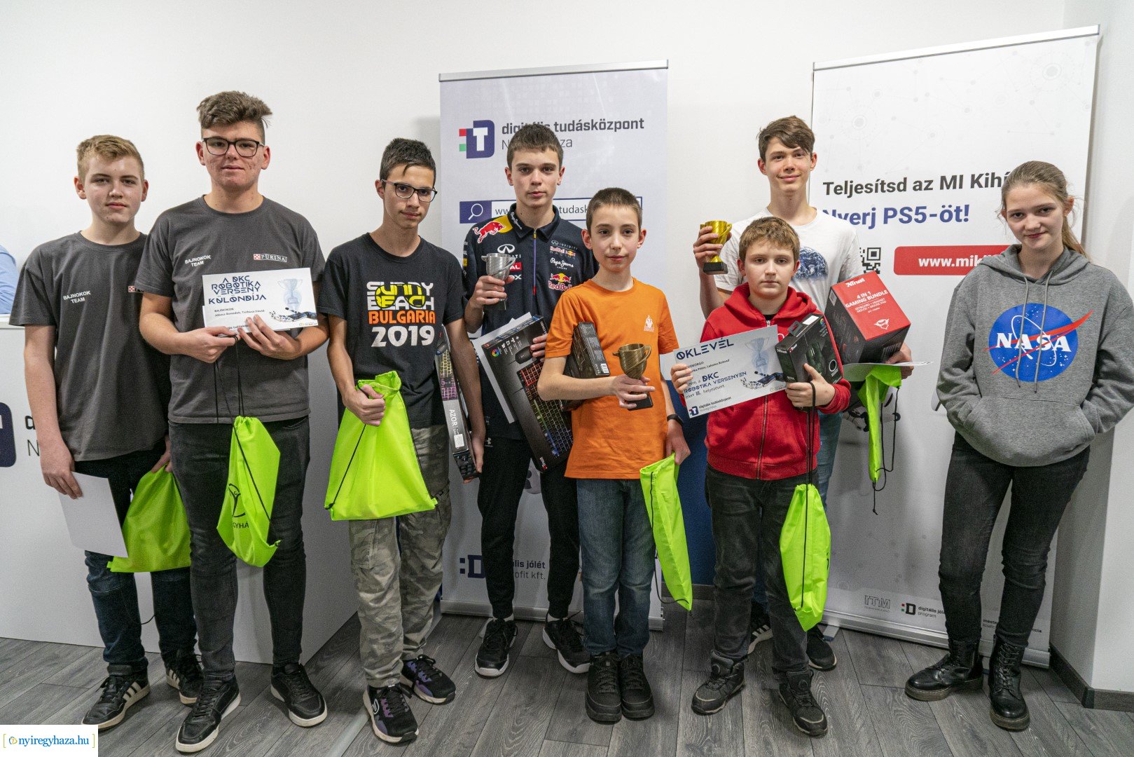 DKC Robotika verseny a Digitális Tudásközpontban