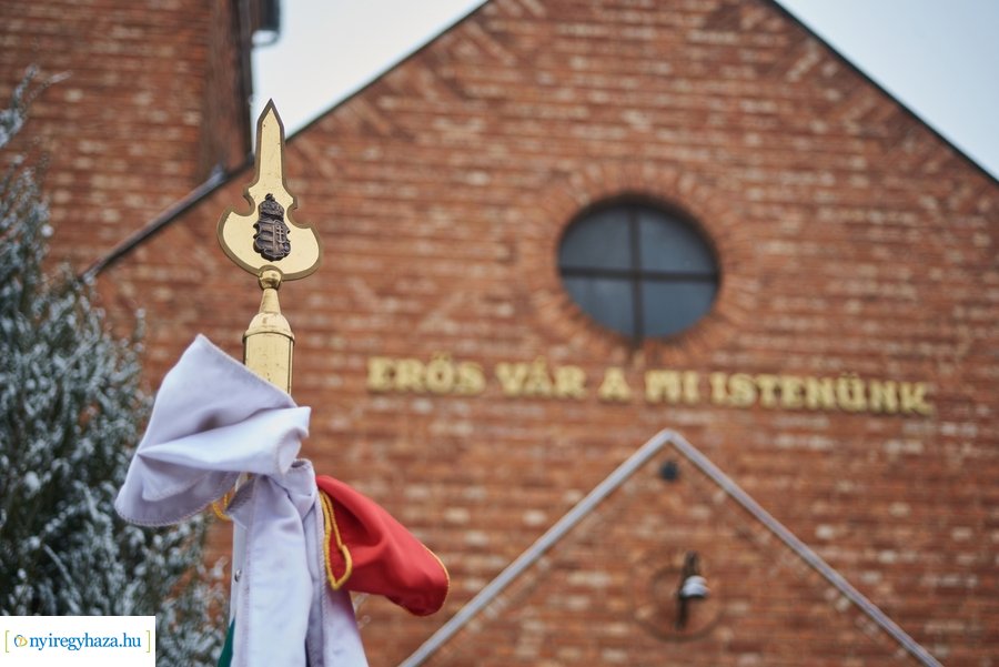 Doni emlékmenet Nyírszőlősön 2021 02 18