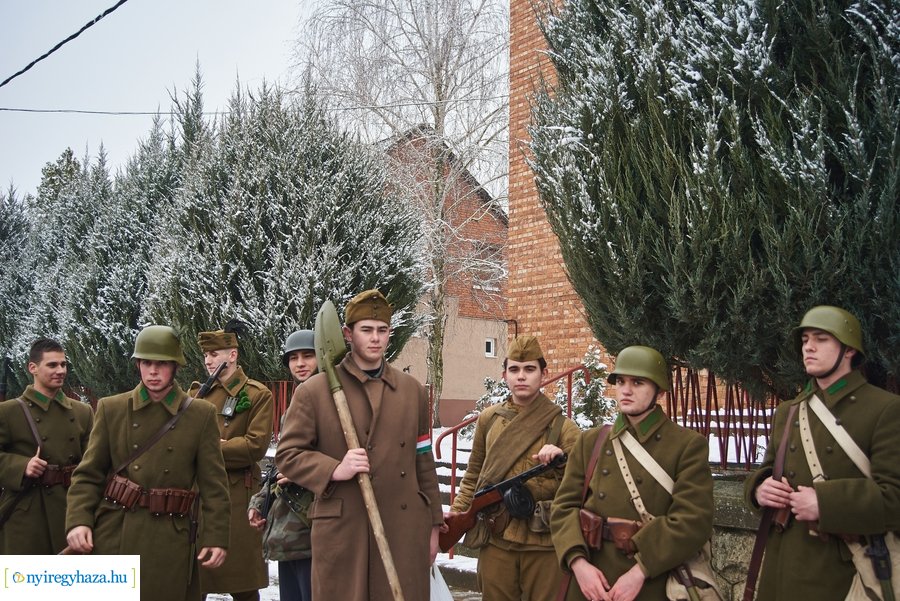 Doni emlékmenet Nyírszőlősön 2021 02 18