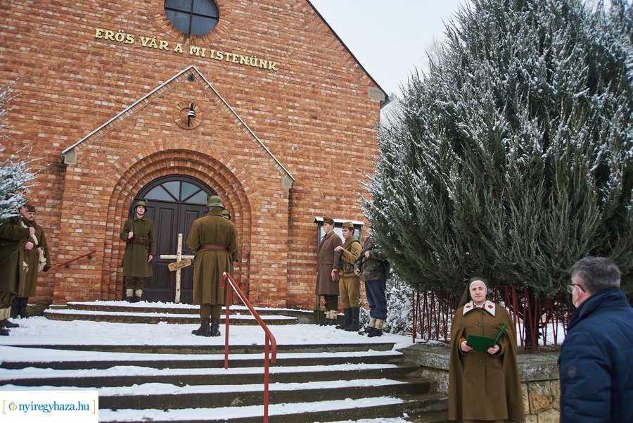 Doni emlékmenet Nyírszőlősön 2021 02 18