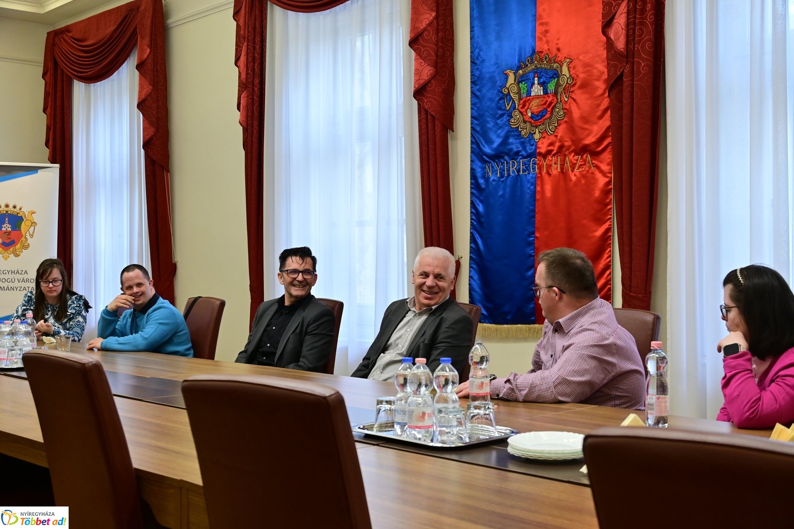 Down egyesület látogatása a Városházán  - 2026 március