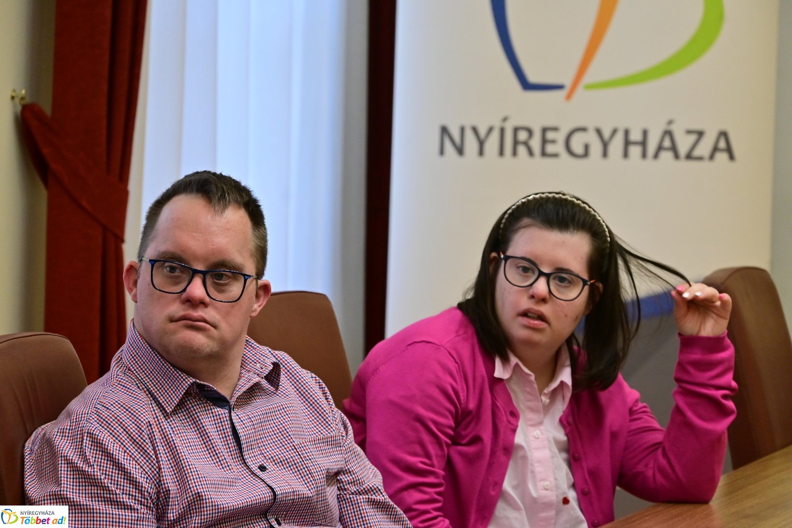 Down egyesület látogatása a Városházán  - 2026 március