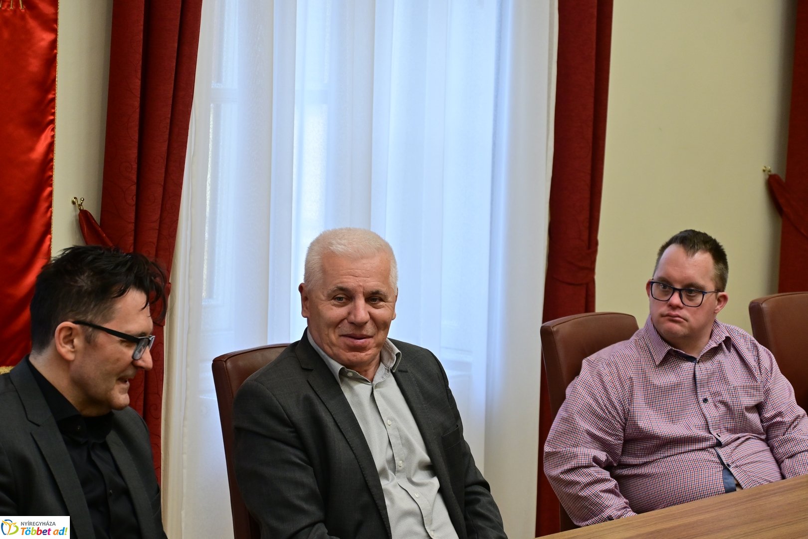 Down egyesület látogatása a Városházán  - 2026 március