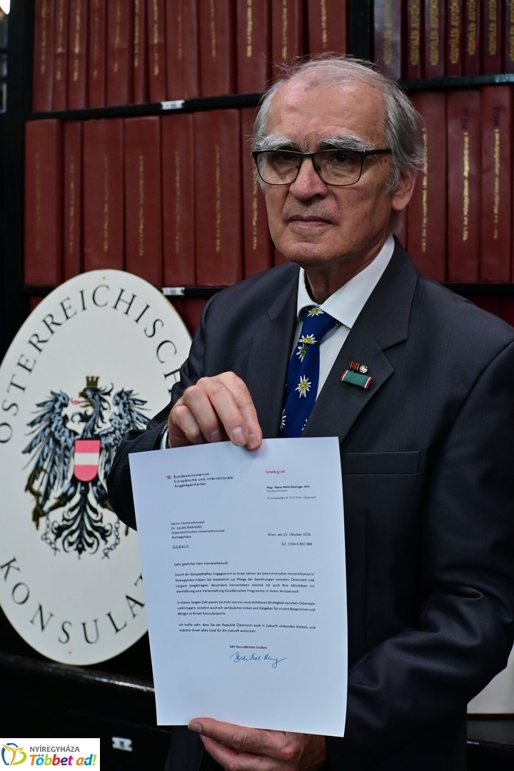 Dr Barabás László tiszteletbeli konzul búcsúeseménye - 2026