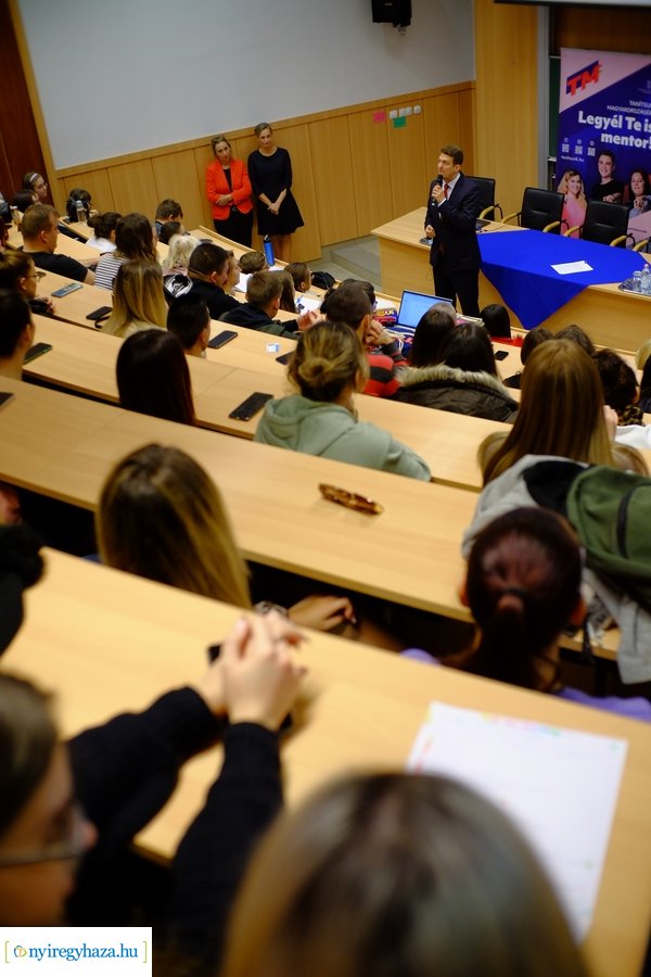 Dr György László látogatása az egyetemen