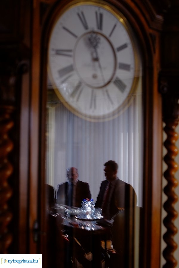 Dr György László látogatása az egyetemen