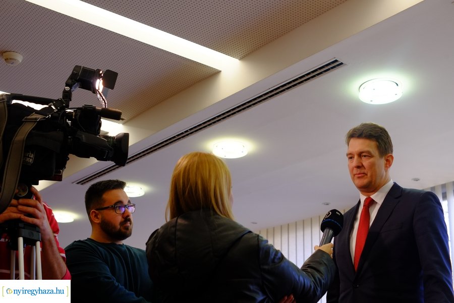 Dr György László látogatása az egyetemen