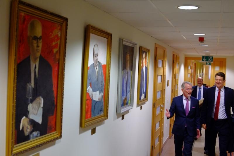 Dr György László látogatása az egyetemen