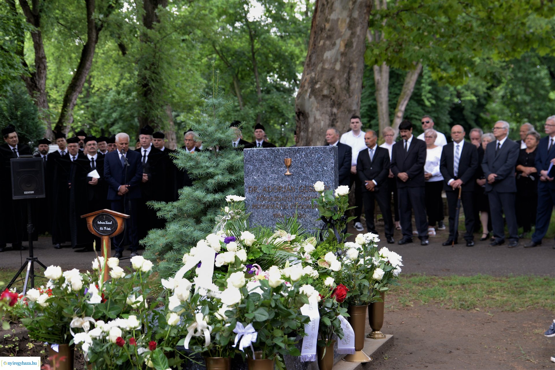 Dr. Adorján Gusztávra emlékeztek