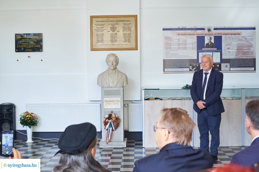 Dr. Farkas Károlyra emlékeztek