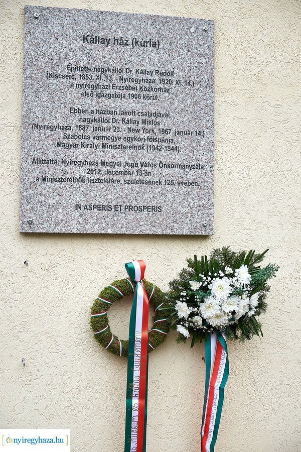 Dr. Kállay Rudolfra emlékeztek 2020