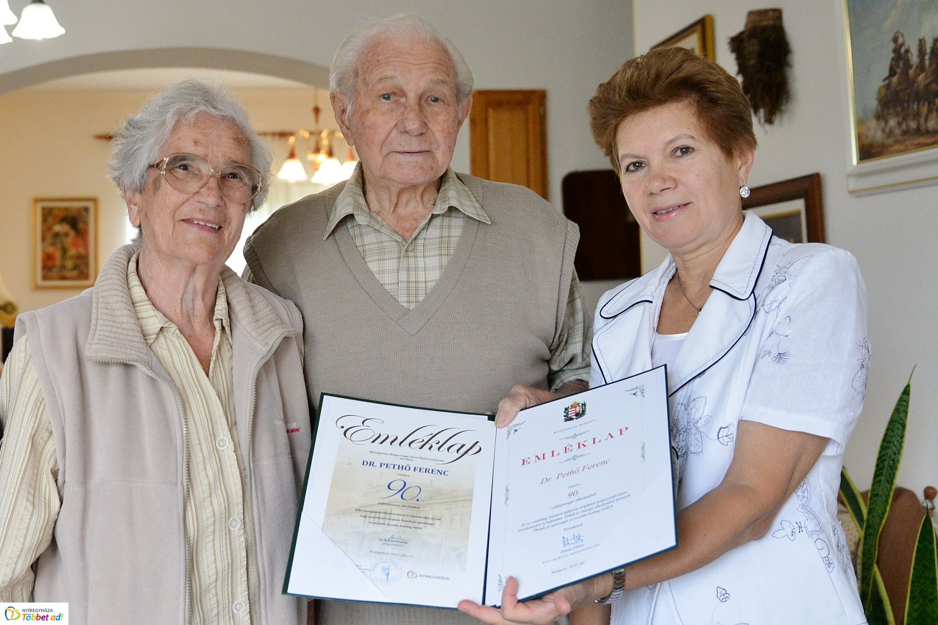 Dr. Pethő Ferenc születésnapi köszöntése