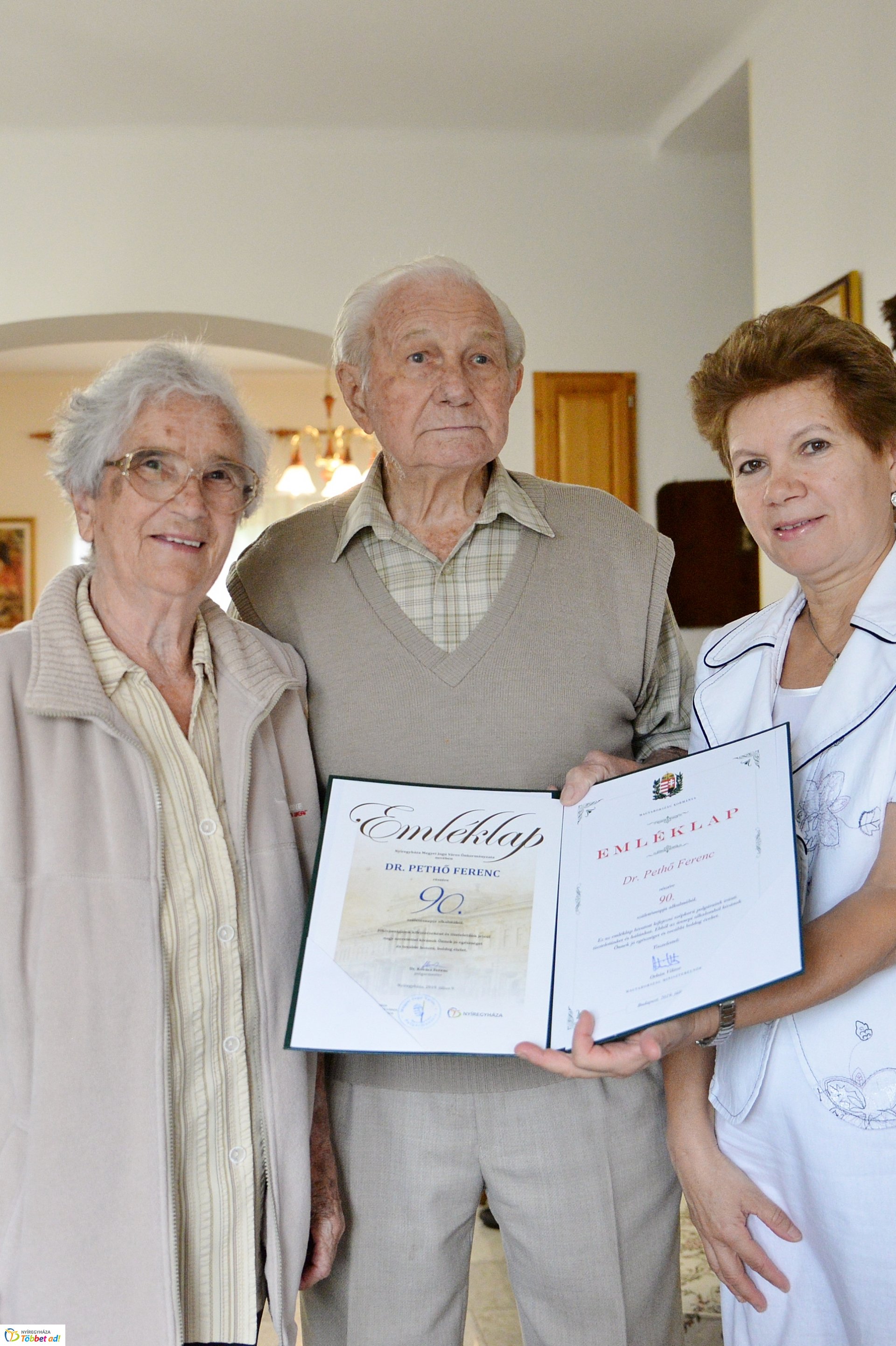 Dr. Pethő Ferenc születésnapi köszöntése