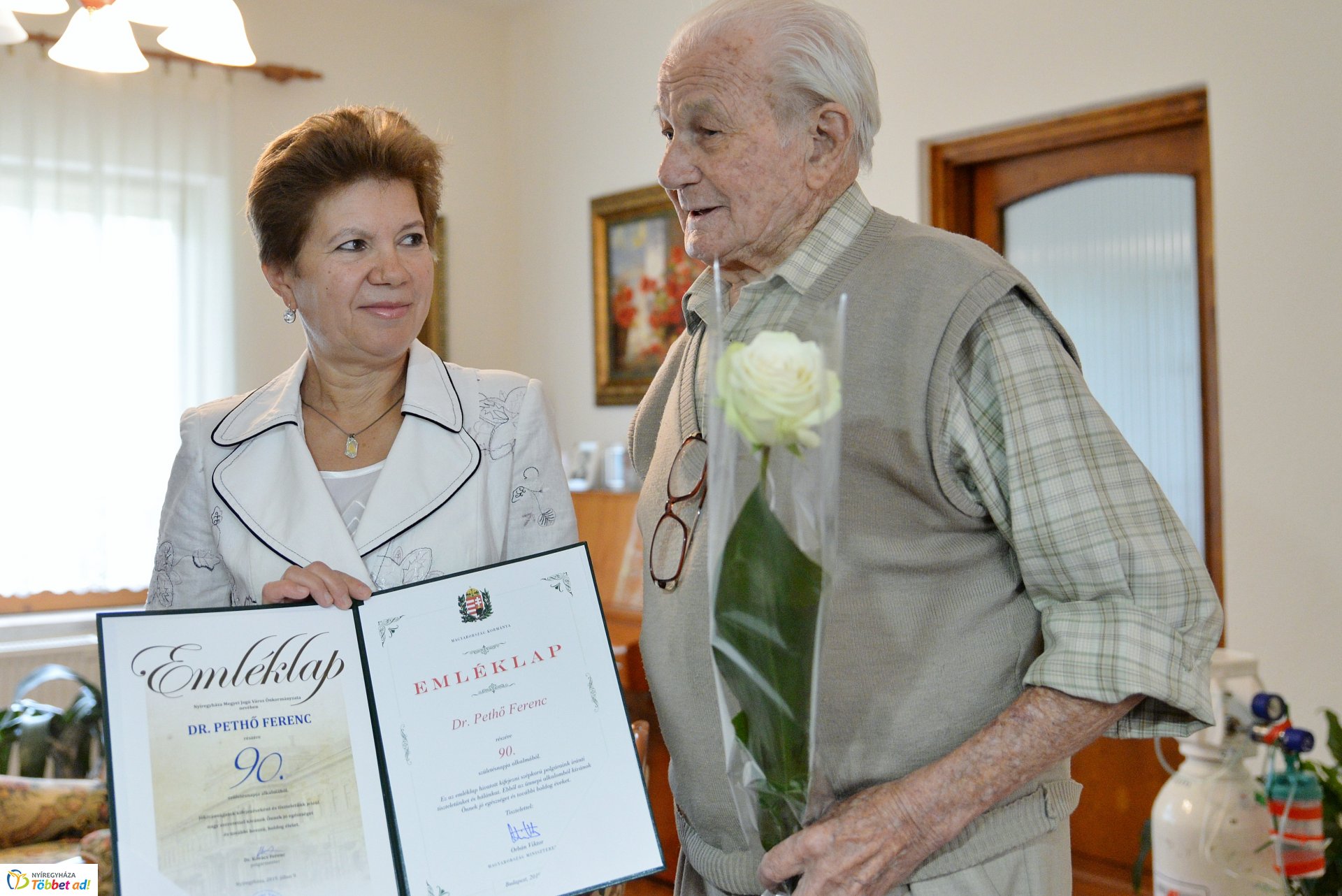 Dr. Pethő Ferenc születésnapi köszöntése