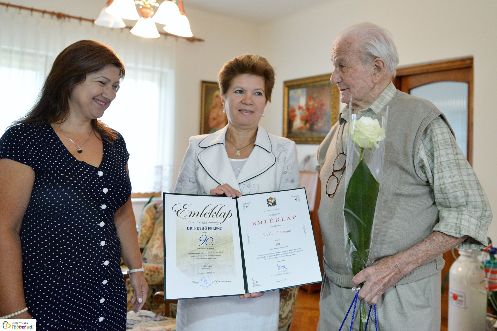 Dr. Pethő Ferenc születésnapi köszöntése