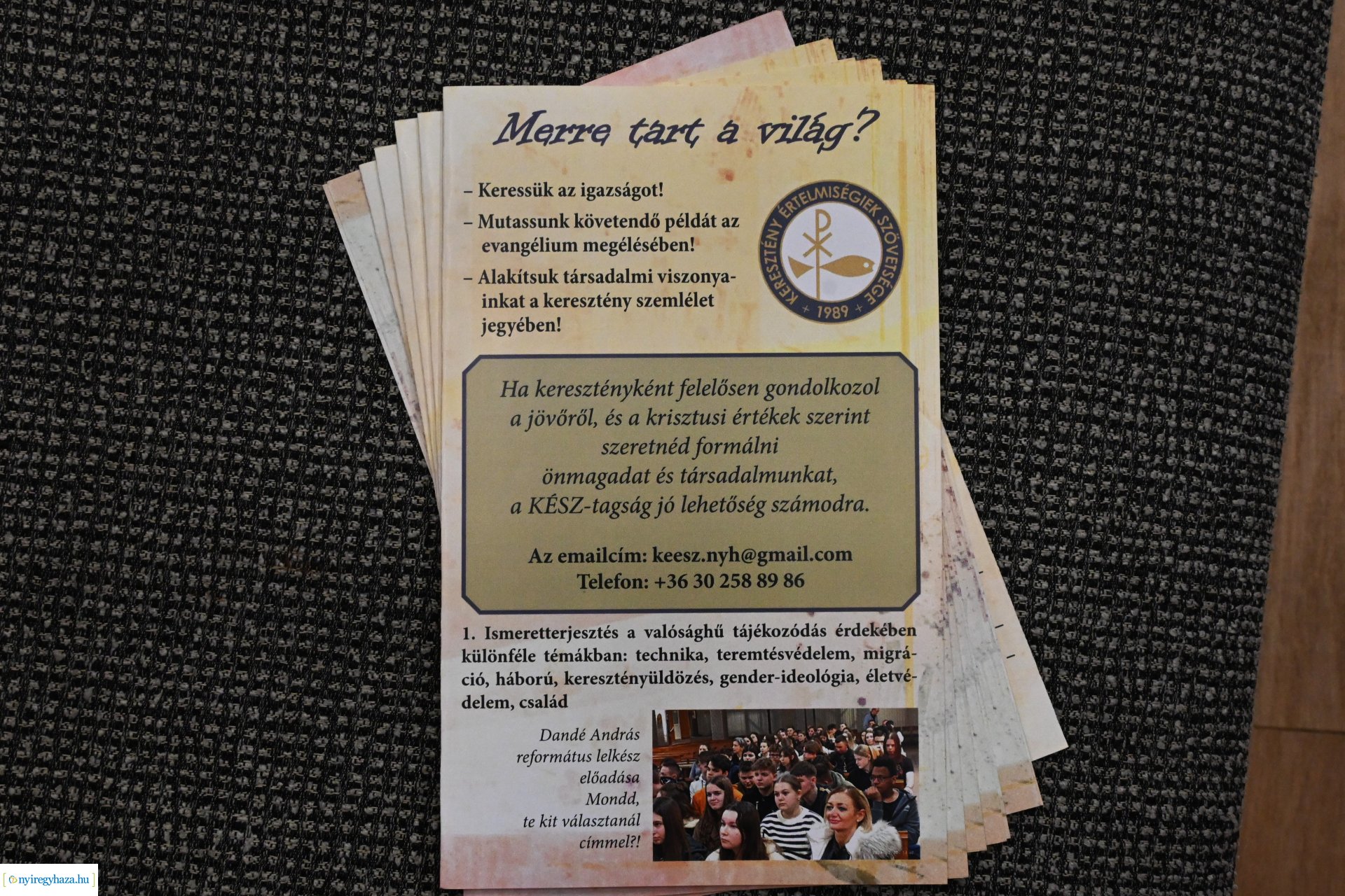 Dr. Szilvay Gergely előadása