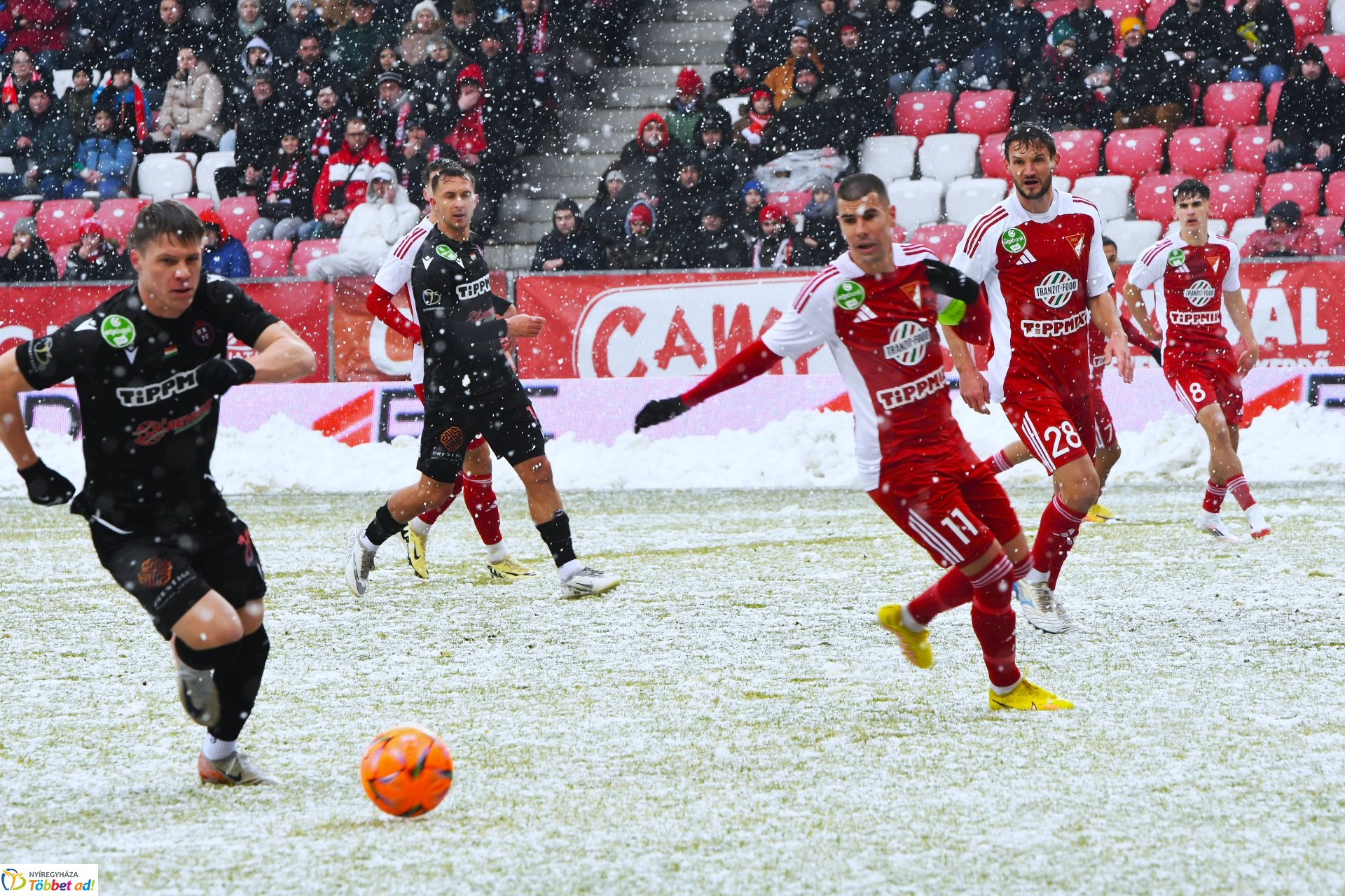 DVSC-Nyíregyháza Spartacus FC labdarúgó mérkőzés 2025. tavasz