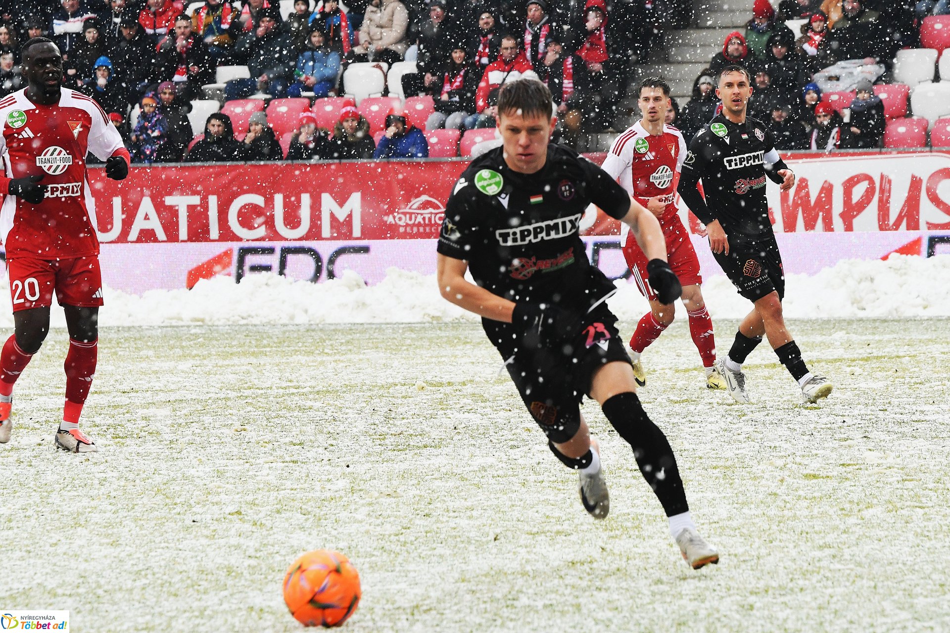 DVSC-Nyíregyháza Spartacus FC labdarúgó mérkőzés 2025. tavasz