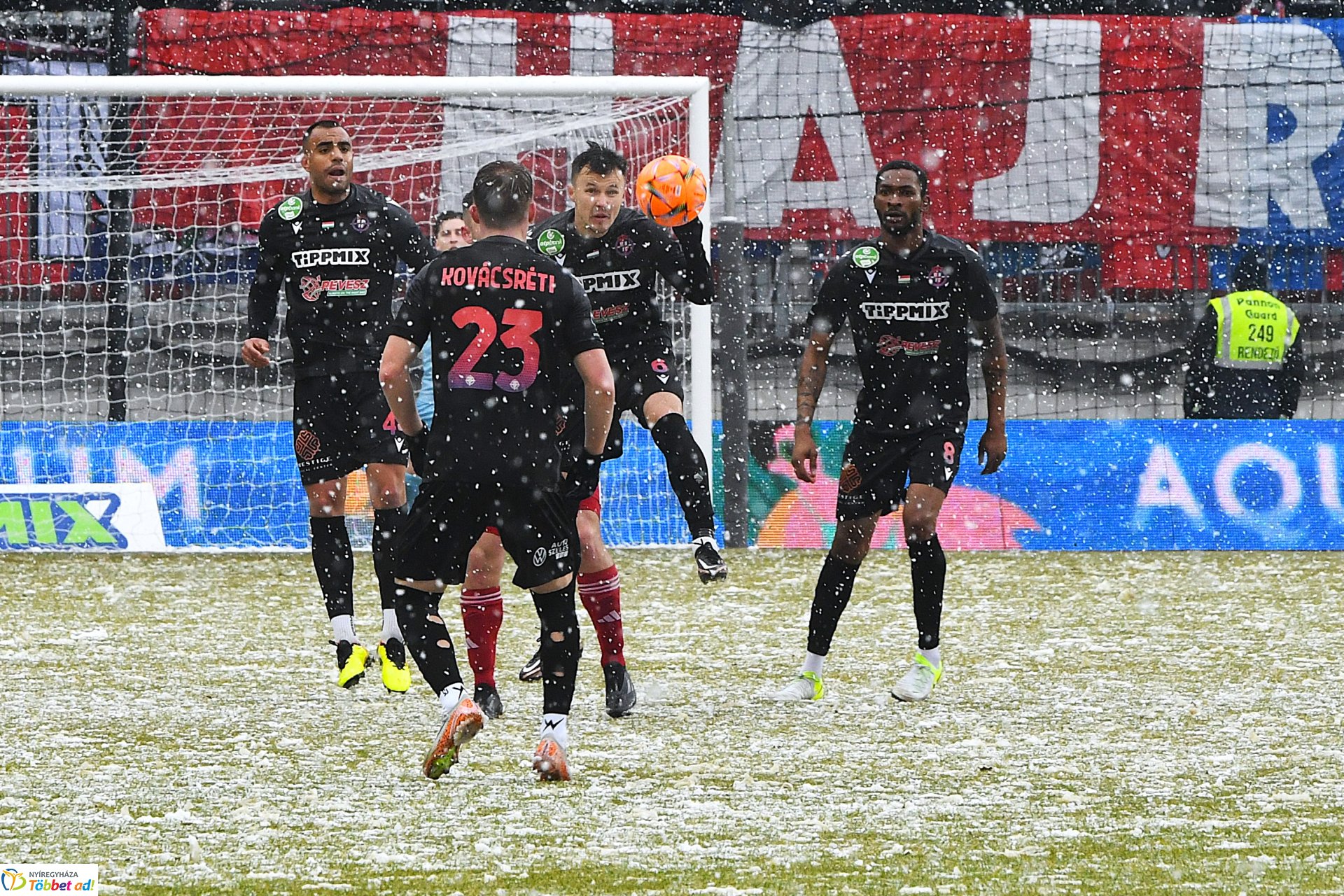 DVSC-Nyíregyháza Spartacus FC labdarúgó mérkőzés 2025. tavasz