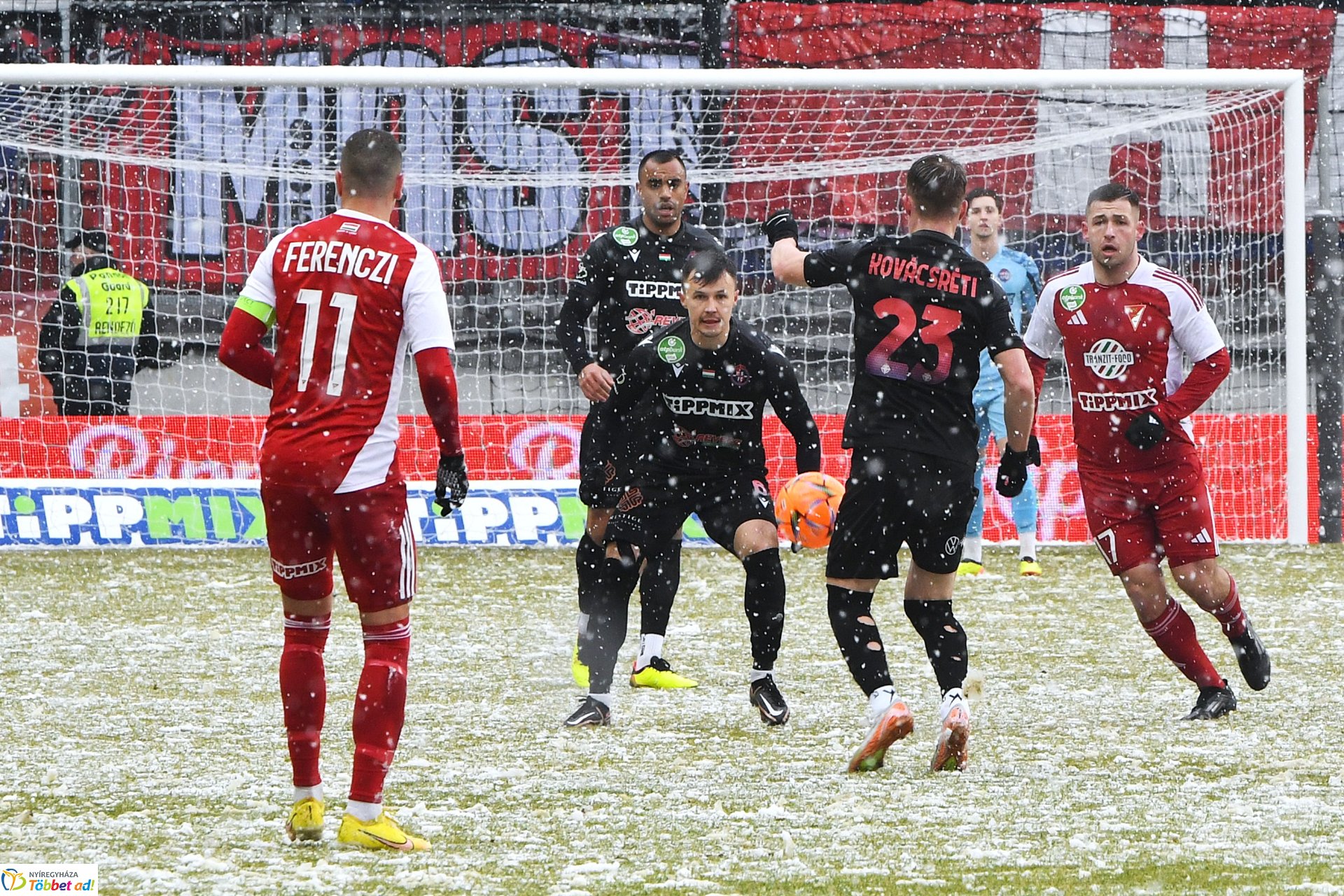 DVSC-Nyíregyháza Spartacus FC labdarúgó mérkőzés 2025. tavasz