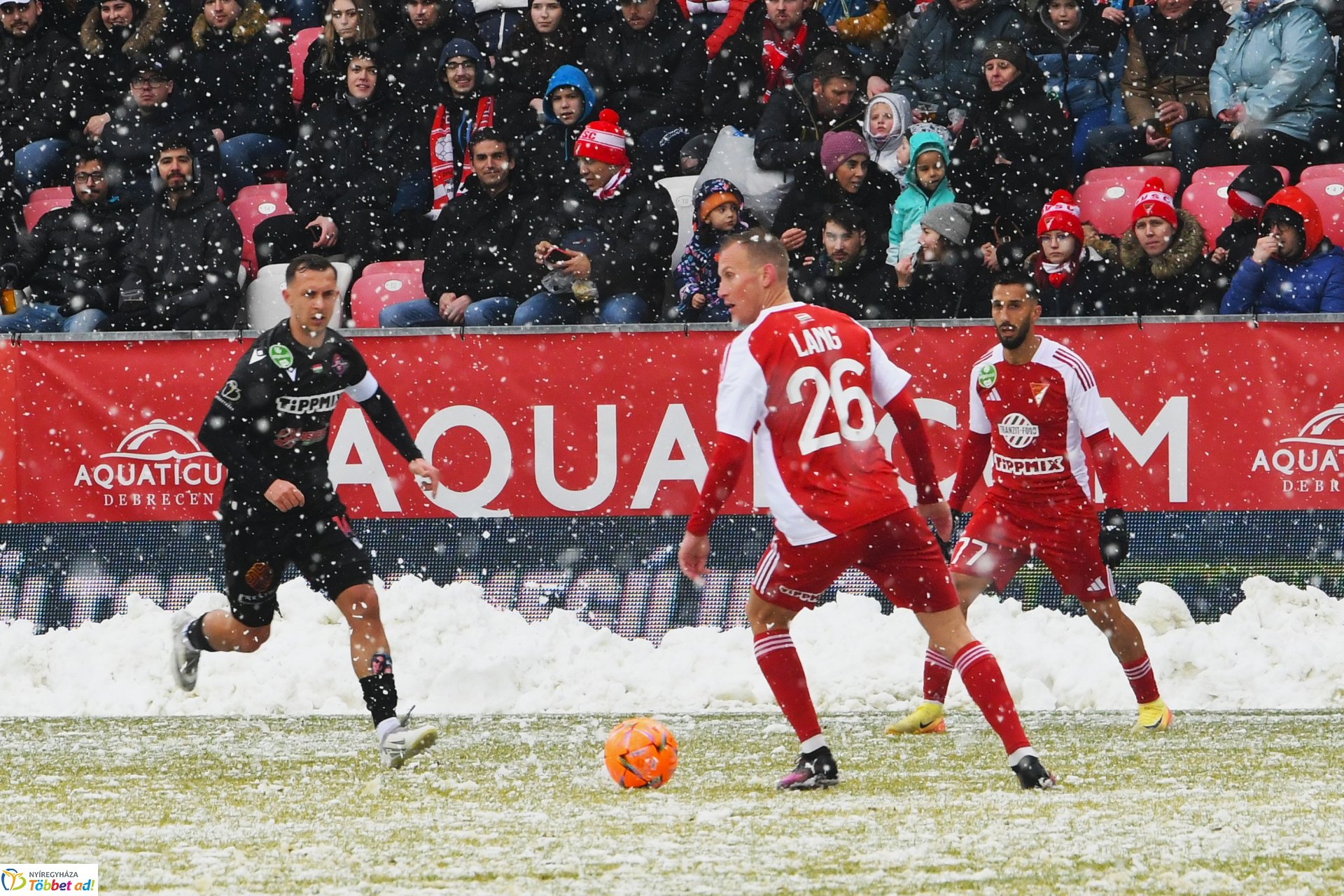 DVSC-Nyíregyháza Spartacus FC labdarúgó mérkőzés 2025. tavasz