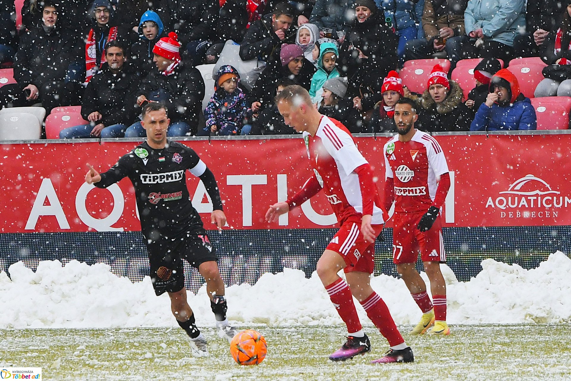 DVSC-Nyíregyháza Spartacus FC labdarúgó mérkőzés 2025. tavasz