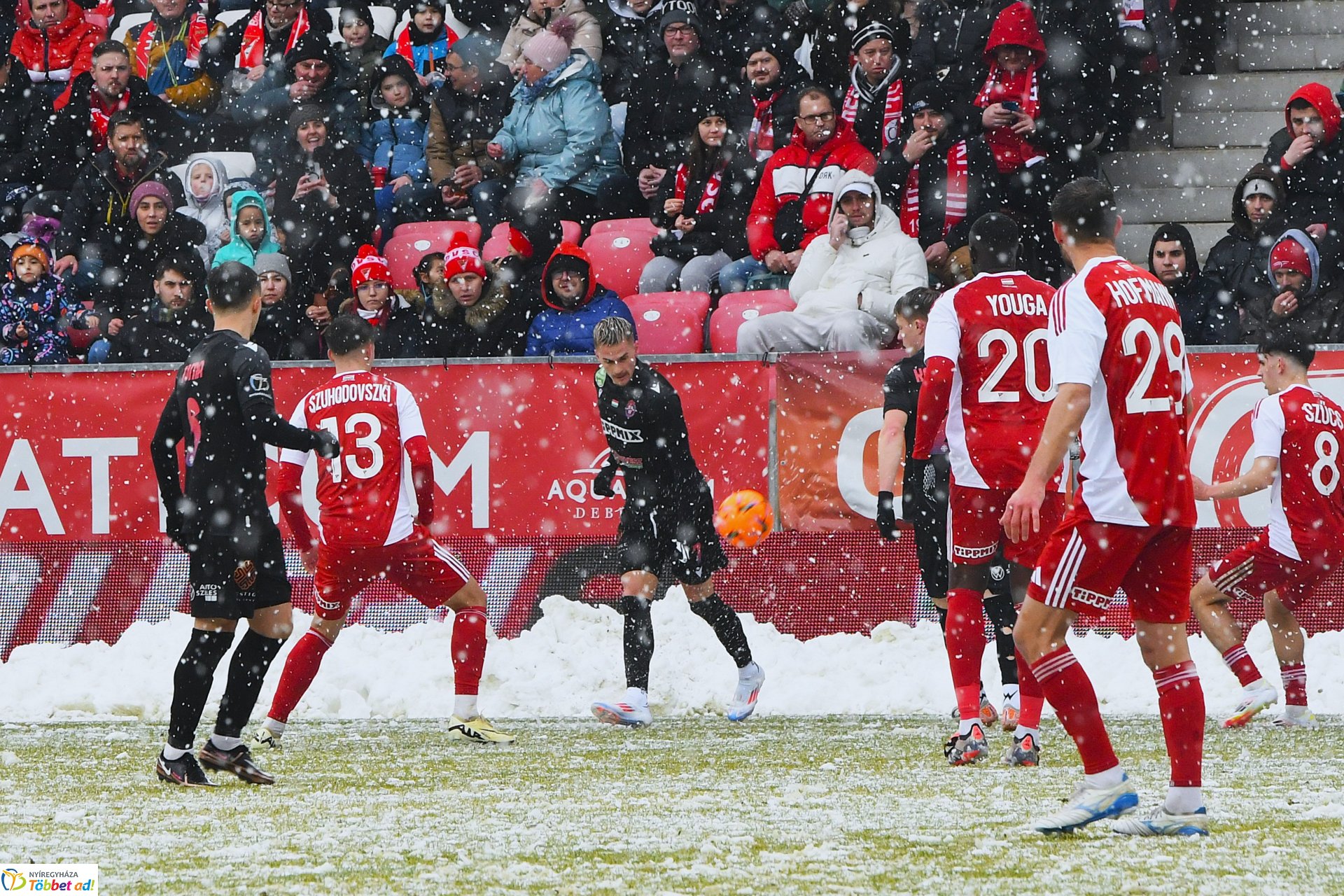 DVSC-Nyíregyháza Spartacus FC labdarúgó mérkőzés 2025. tavasz