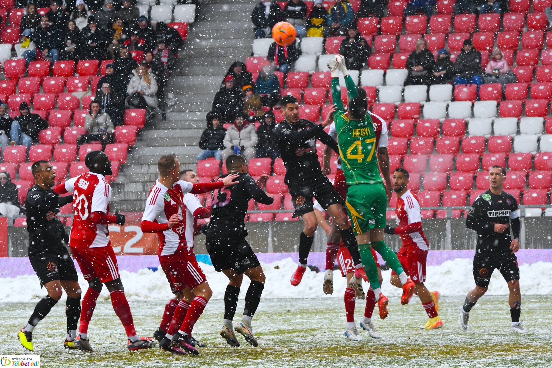 DVSC-Nyíregyháza Spartacus FC labdarúgó mérkőzés 2025. tavasz