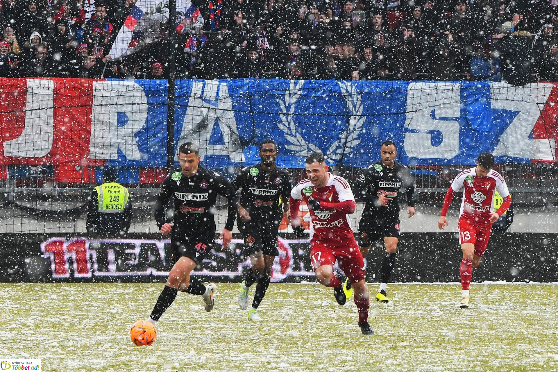 DVSC-Nyíregyháza Spartacus FC labdarúgó mérkőzés 2025. tavasz