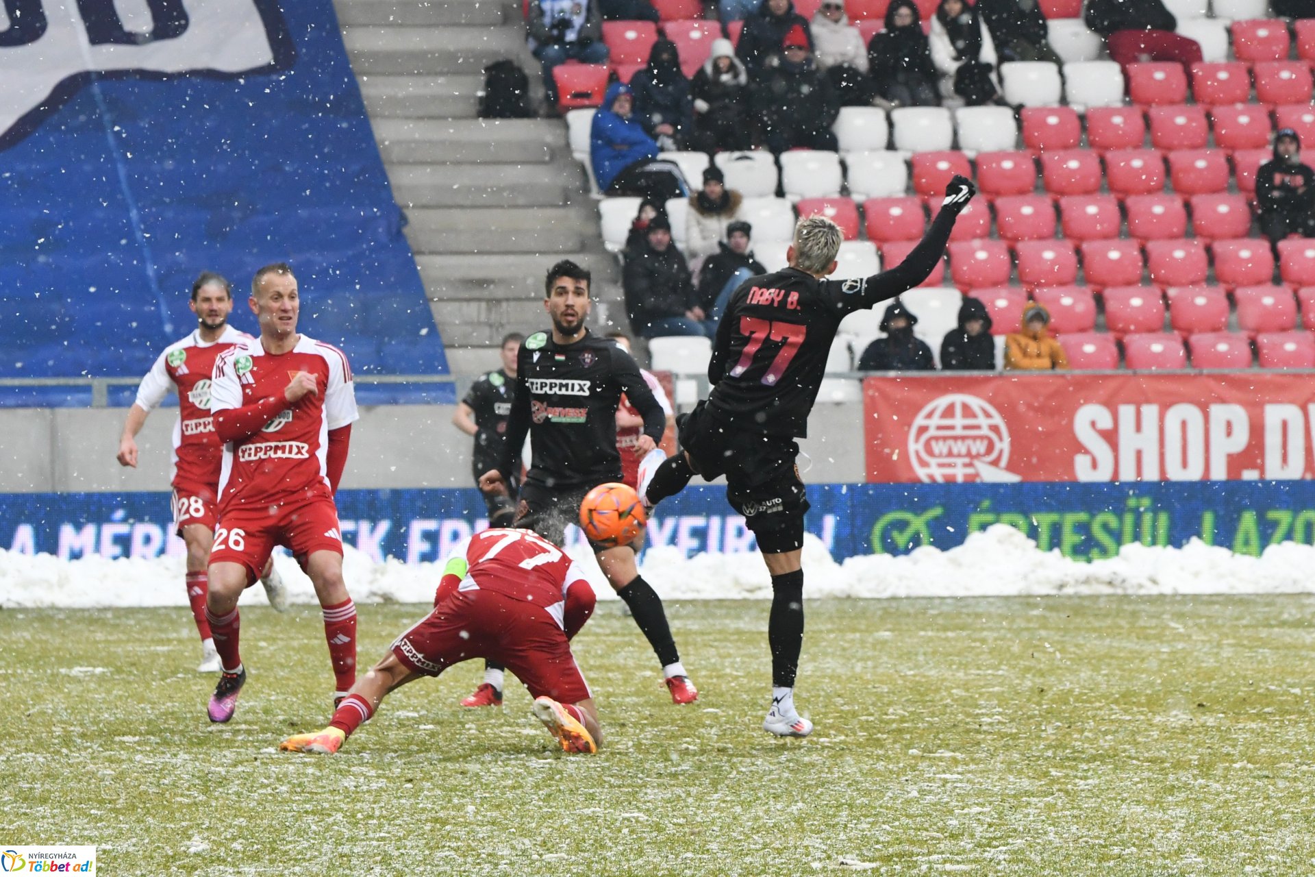 DVSC-Nyíregyháza Spartacus FC labdarúgó mérkőzés 2025. tavasz