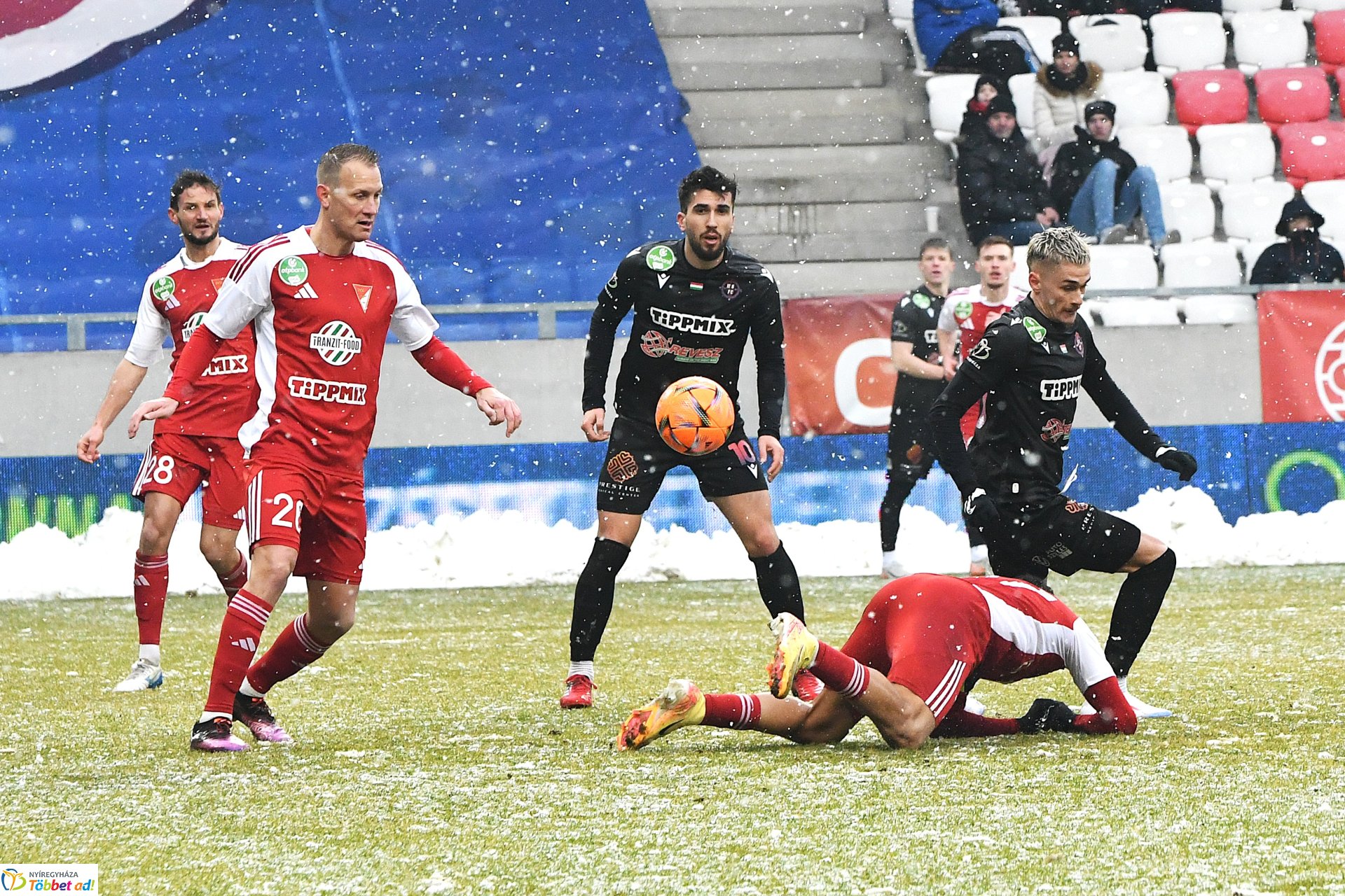 DVSC-Nyíregyháza Spartacus FC labdarúgó mérkőzés 2025. tavasz