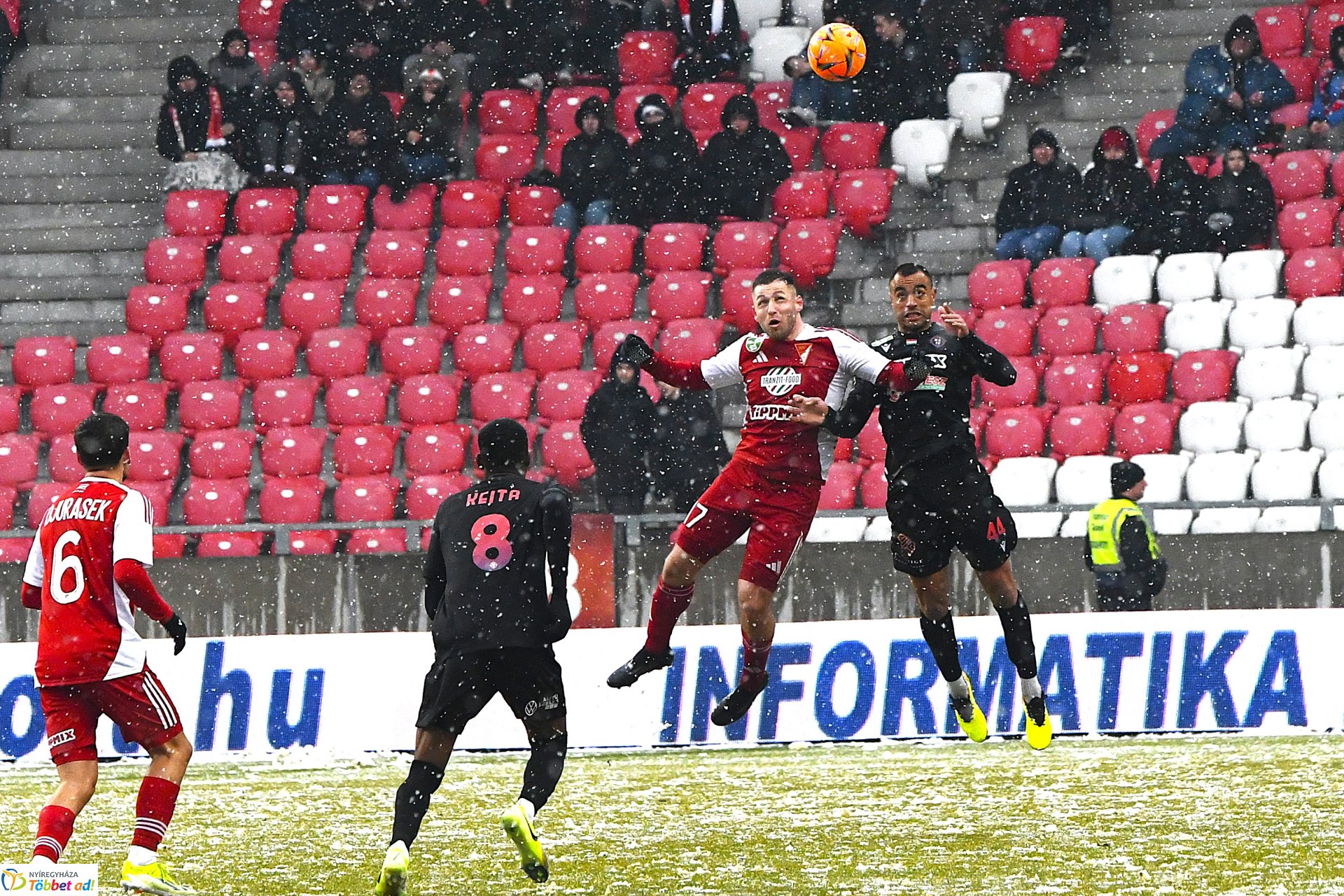 DVSC-Nyíregyháza Spartacus FC labdarúgó mérkőzés 2025. tavasz