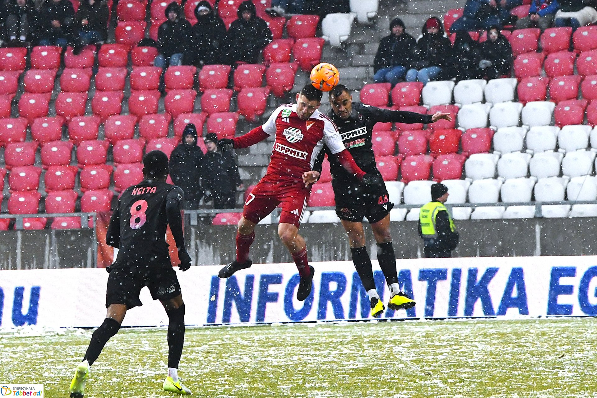 DVSC-Nyíregyháza Spartacus FC labdarúgó mérkőzés 2025. tavasz