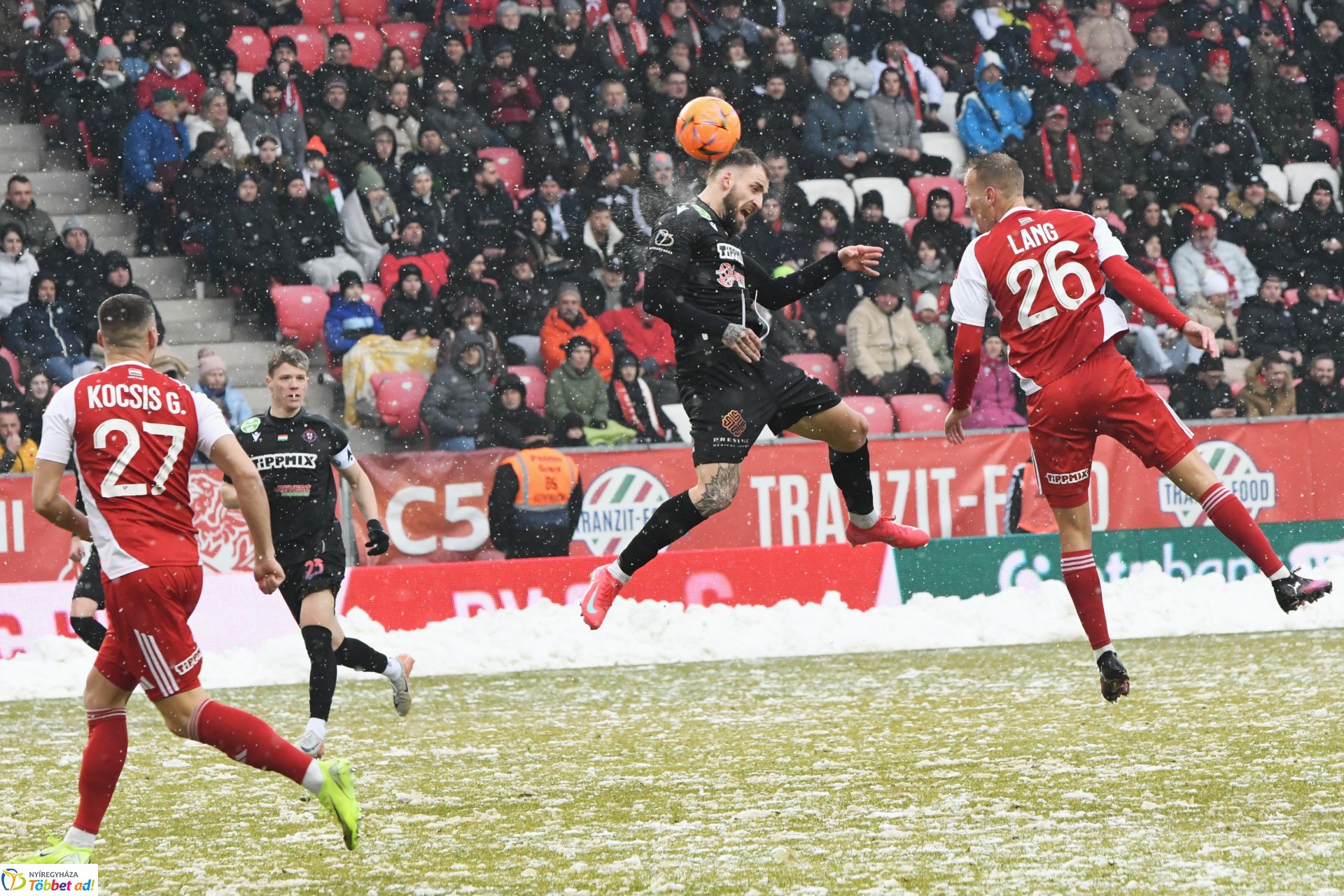 DVSC-Nyíregyháza Spartacus FC labdarúgó mérkőzés 2025. tavasz