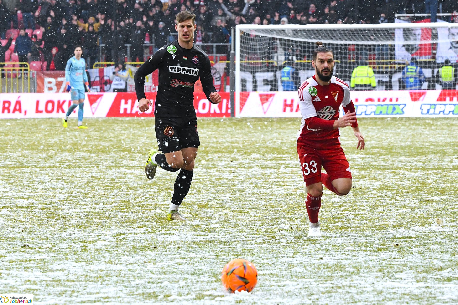 DVSC-Nyíregyháza Spartacus FC labdarúgó mérkőzés 2025. tavasz