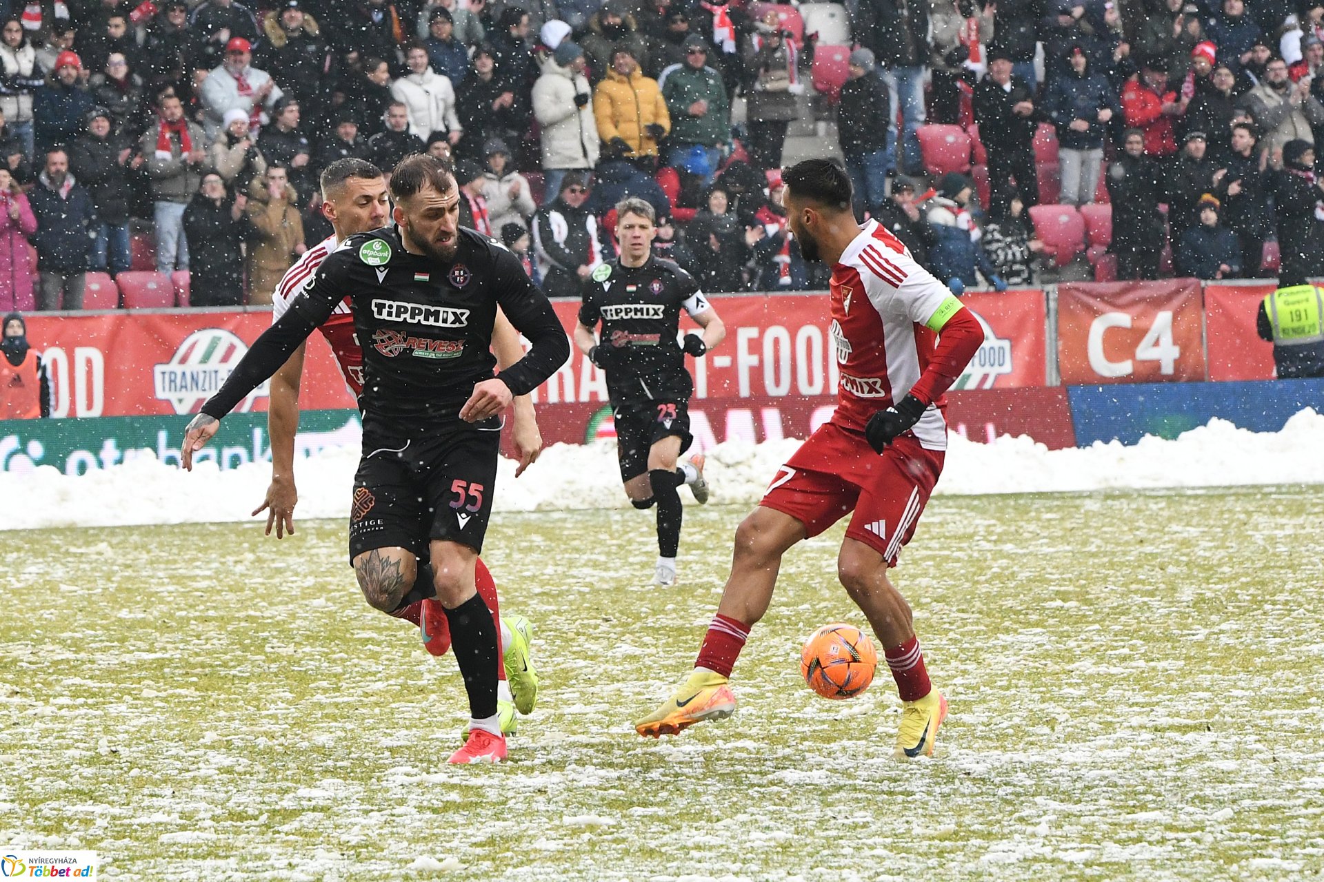 DVSC-Nyíregyháza Spartacus FC labdarúgó mérkőzés 2025. tavasz