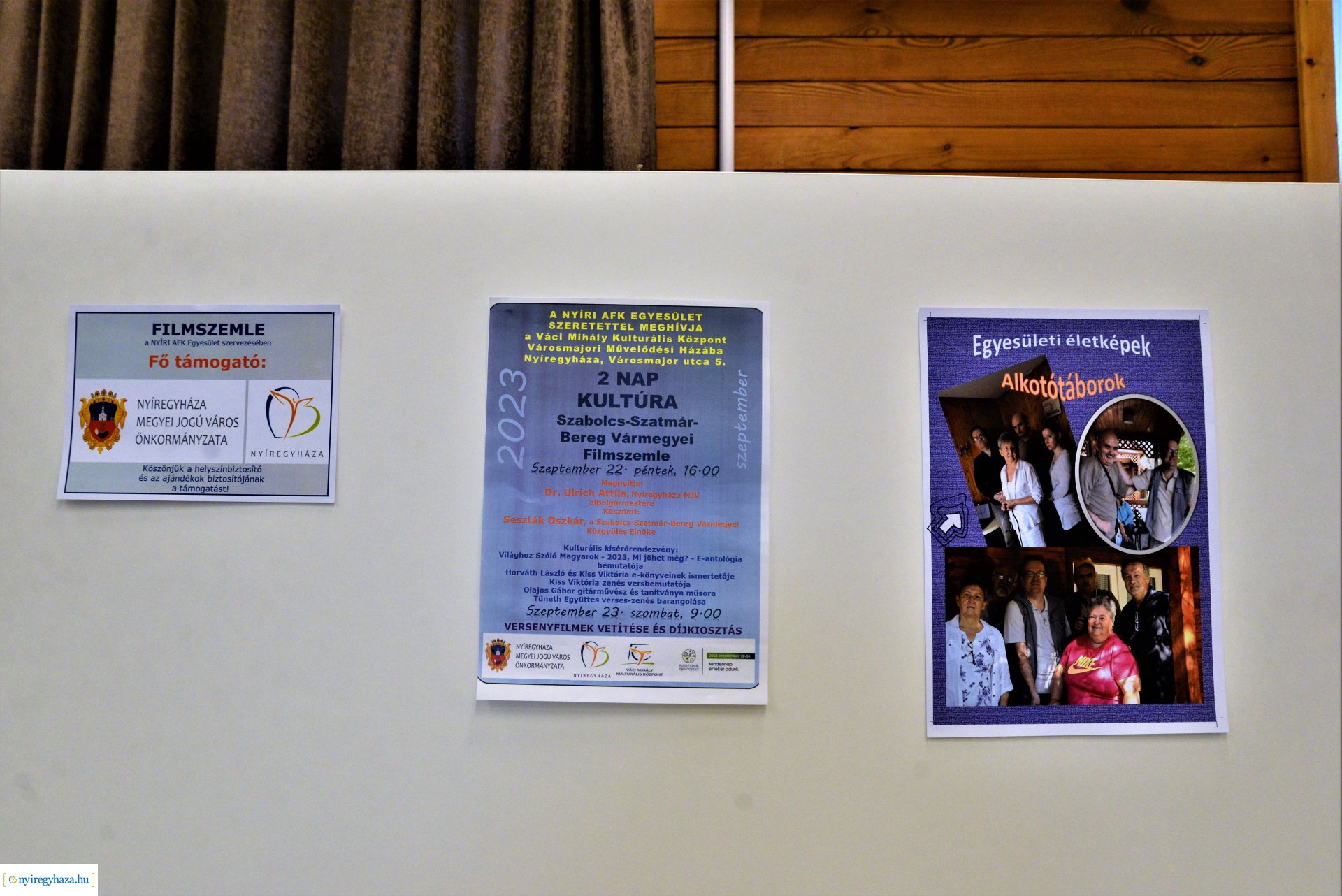 E-antológia bemutató, filmszemle megnyitó a Városmajori Művelődési Házban