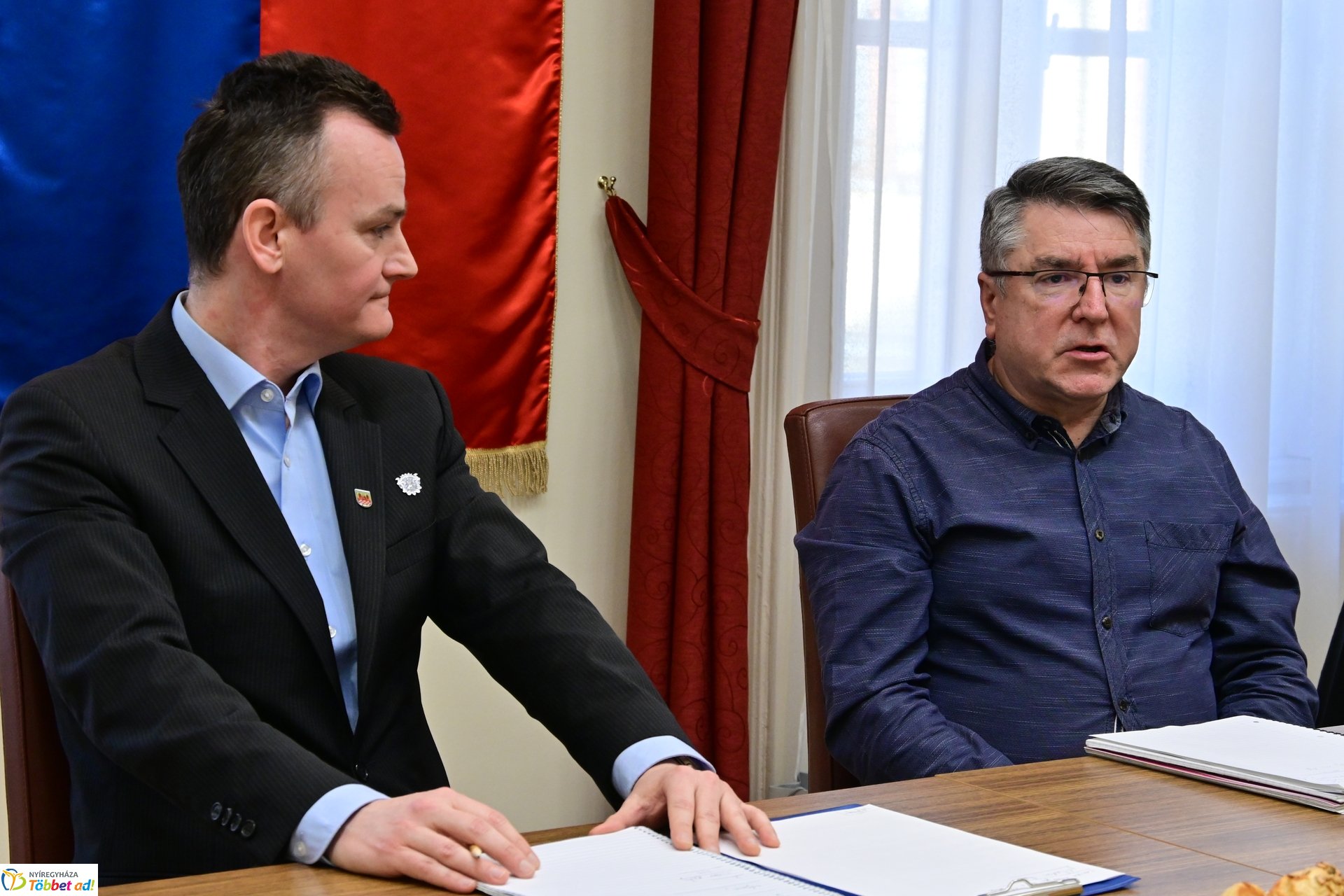 E-PAC nemzetközi partnertalálkozó a Városházán 2025 februárjában