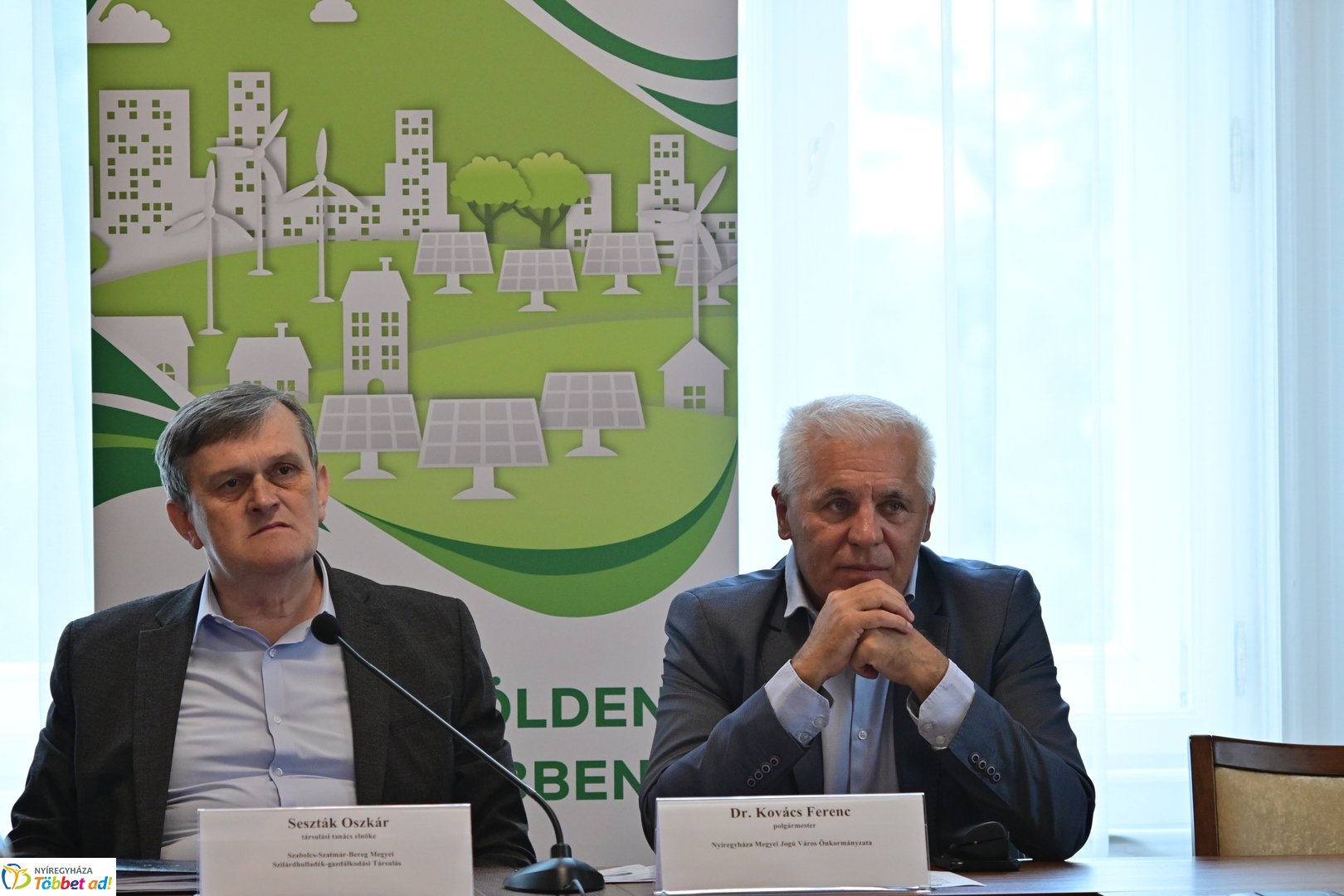 ÉAK sajtótájékoztató a Megyeházán 2026 júliusában