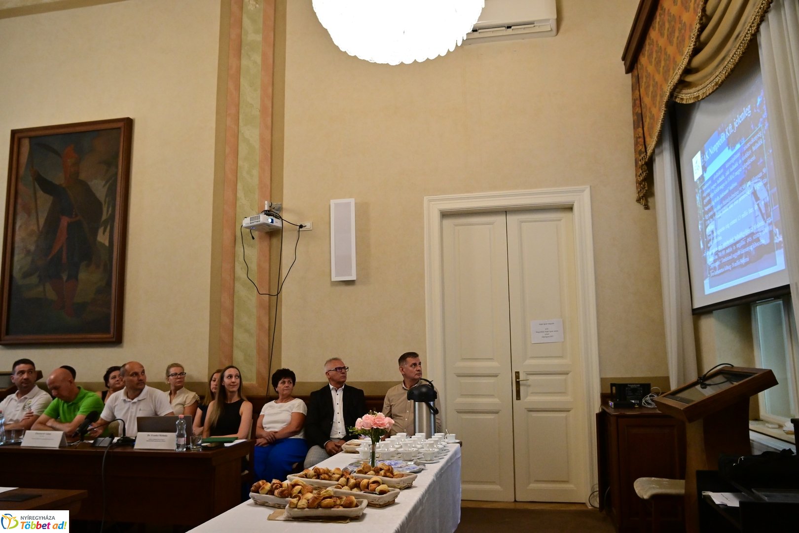 ÉAK sajtótájékoztató a Megyeházán 2026 júliusában
