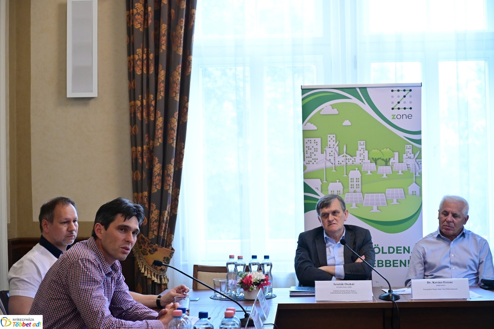 ÉAK sajtótájékoztató a Megyeházán 2026 júliusában