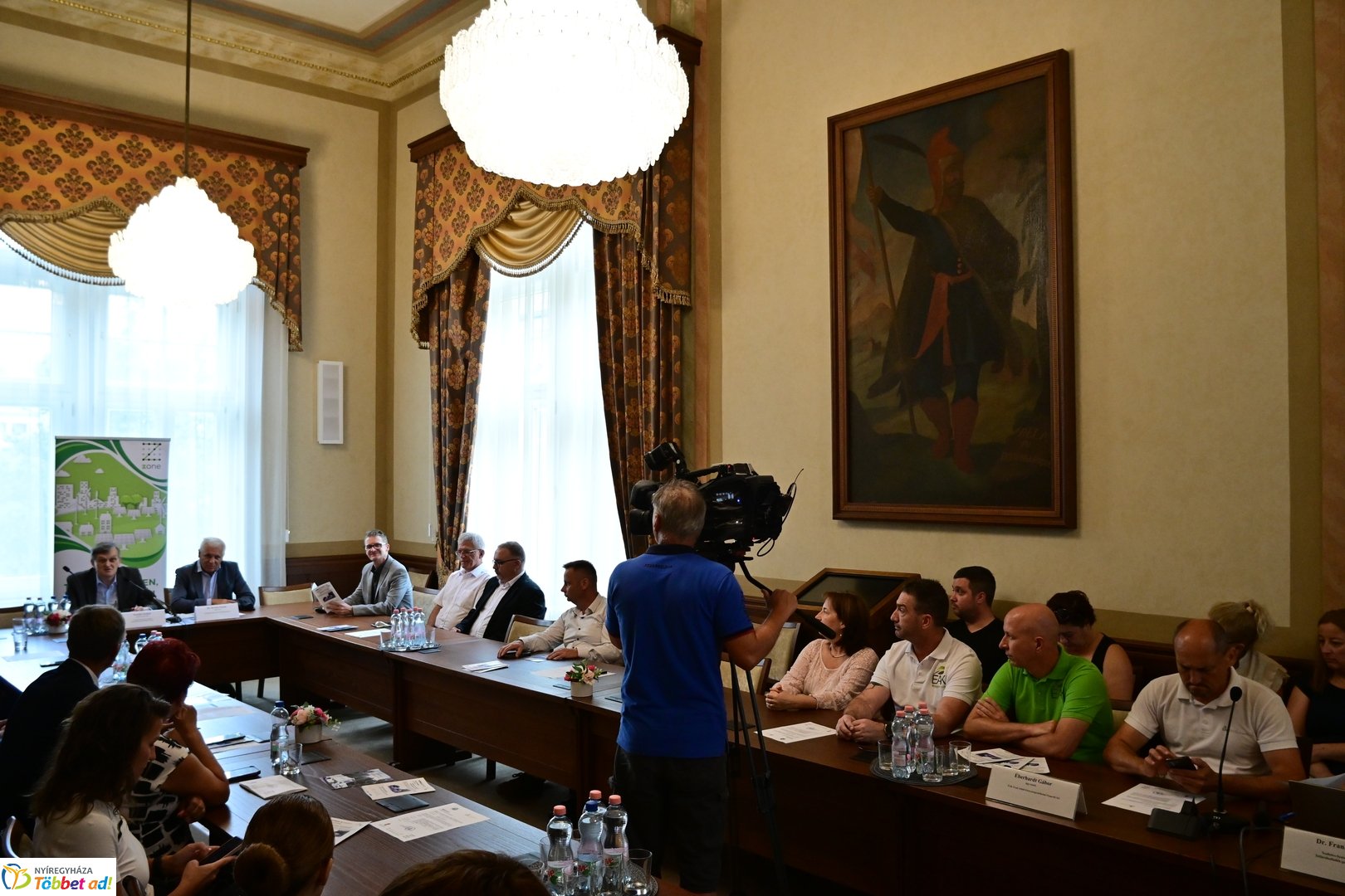 ÉAK sajtótájékoztató a Megyeházán 2026 júliusában
