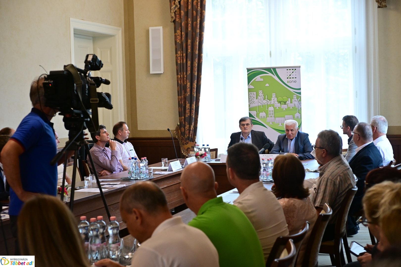 ÉAK sajtótájékoztató a Megyeházán 2026 júliusában
