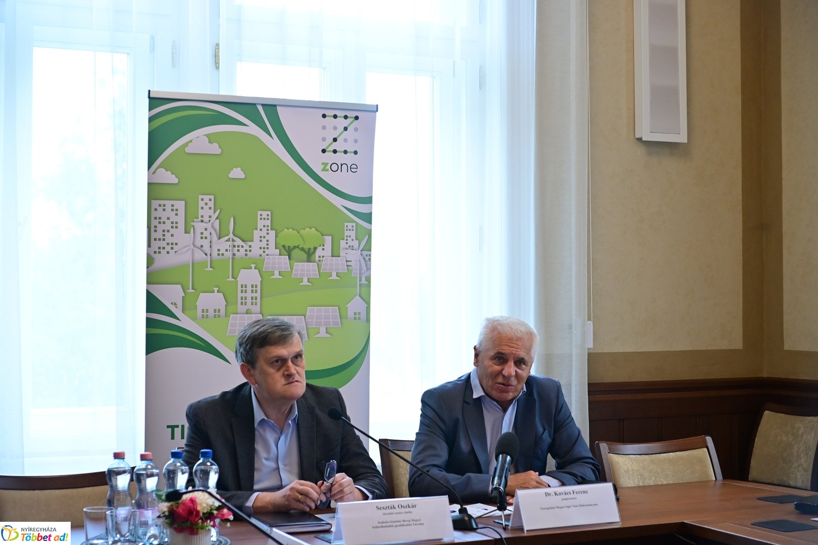 ÉAK sajtótájékoztató a Megyeházán 2026 júliusában