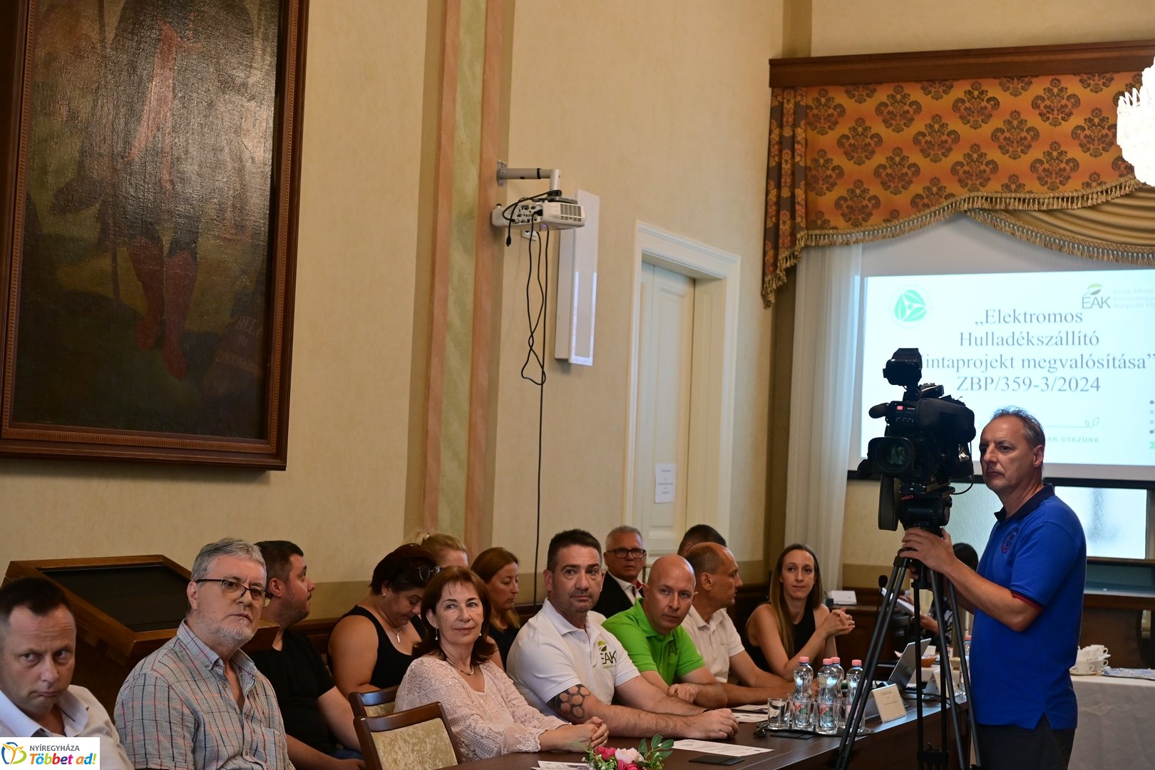 ÉAK sajtótájékoztató a Megyeházán 2026 júliusában