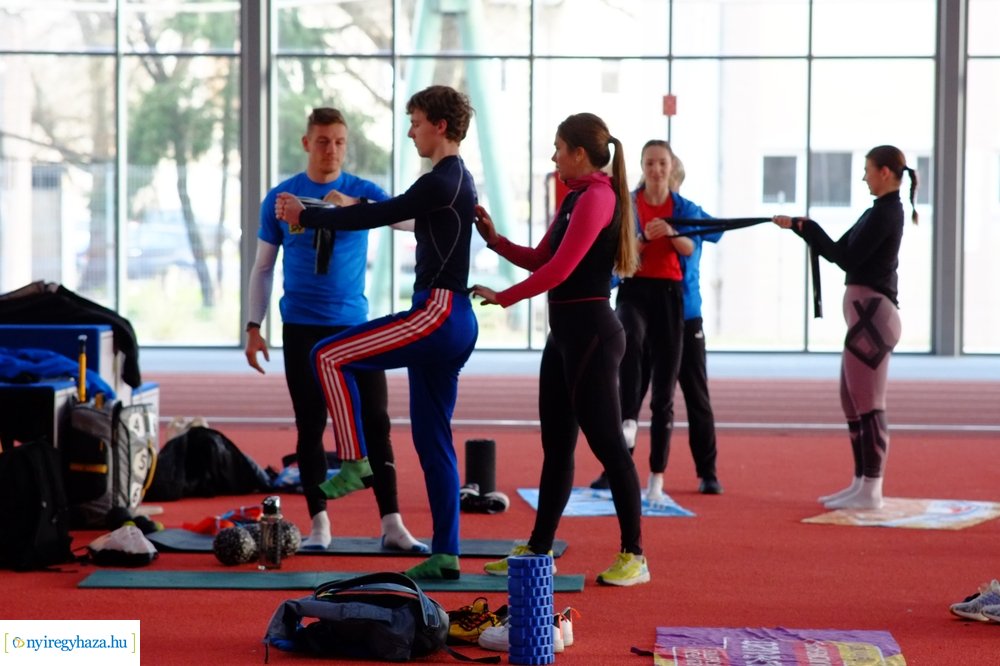 Edzés az Atlétikai Centrumban 20230111