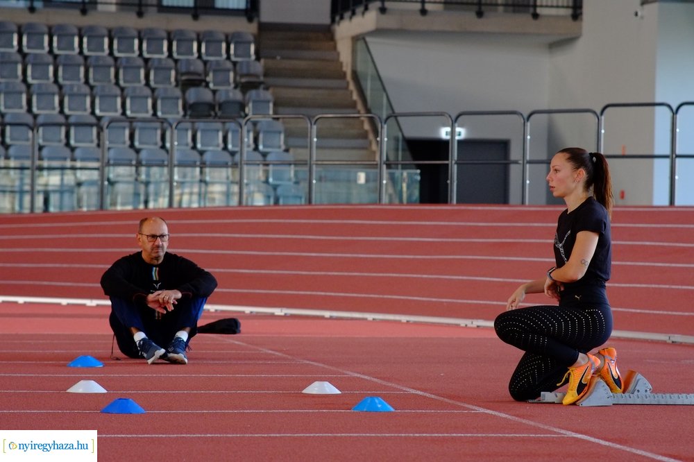 Edzés az Atlétikai Centrumban 20230111