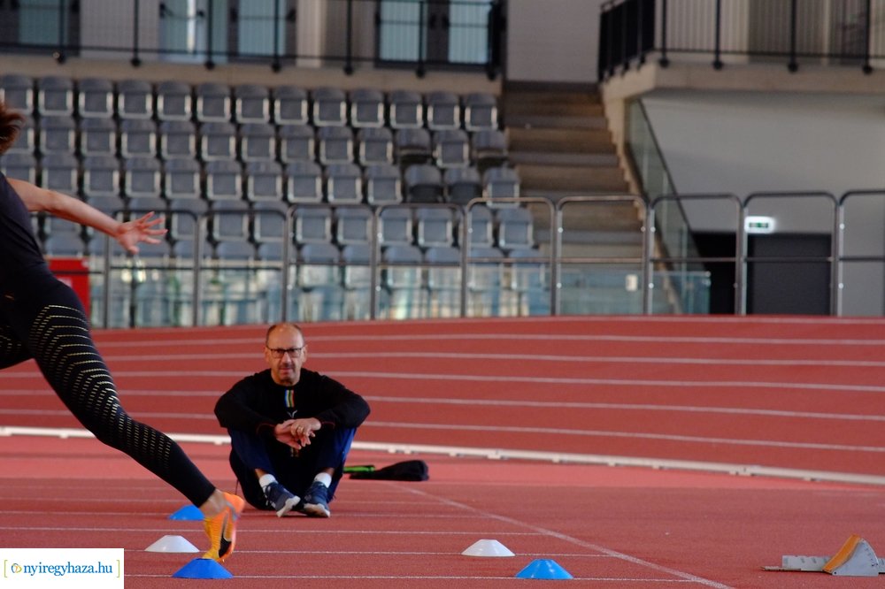 Edzés az Atlétikai Centrumban 20230111