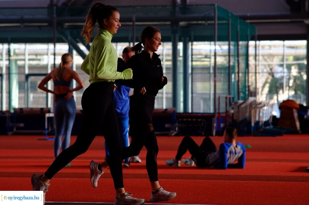 Edzés az Atlétikai Centrumban 20230111
