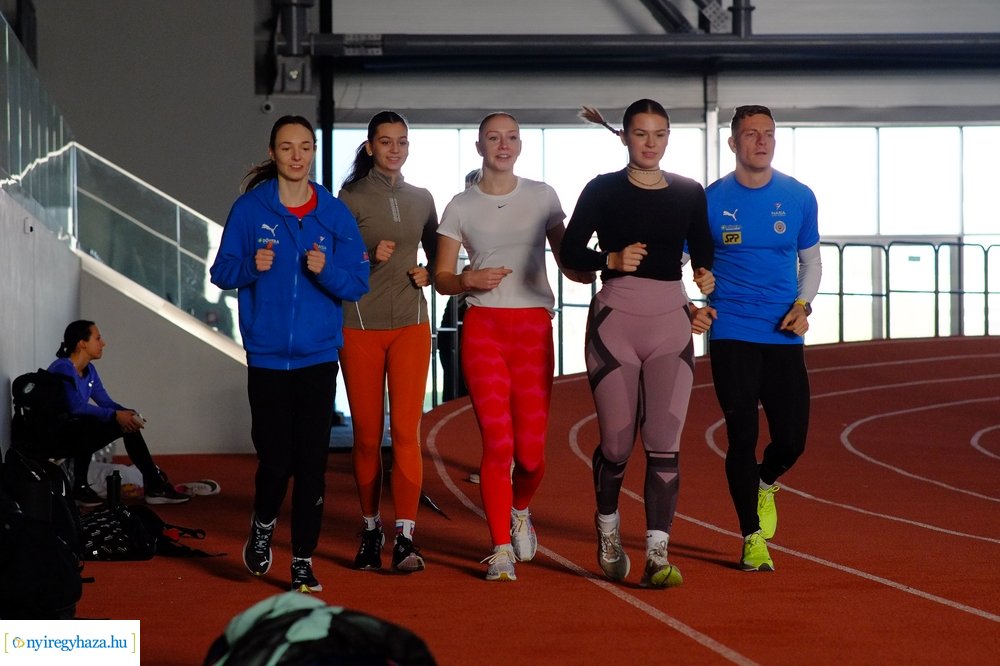 Edzés az Atlétikai Centrumban 20230111